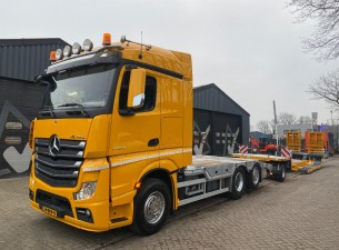 2014 Mercedes Actros 2563 6x2 + extendable lowloader DV923