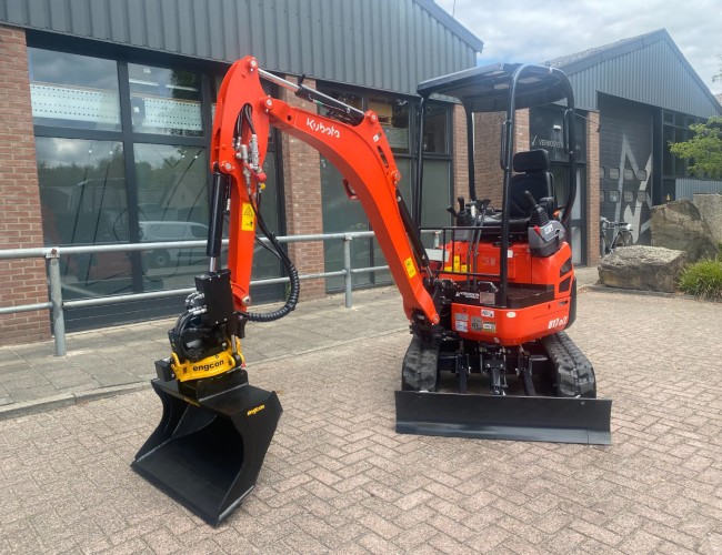 2023 Kubota U17-3 Alpha Hi-Spec+  + Engcon EC02 ADV343 | Graafmachine | Minigraver