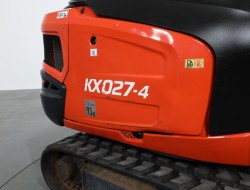 2018 Kubota KX027-4 VV1288 | Graafmachine | Minigraver