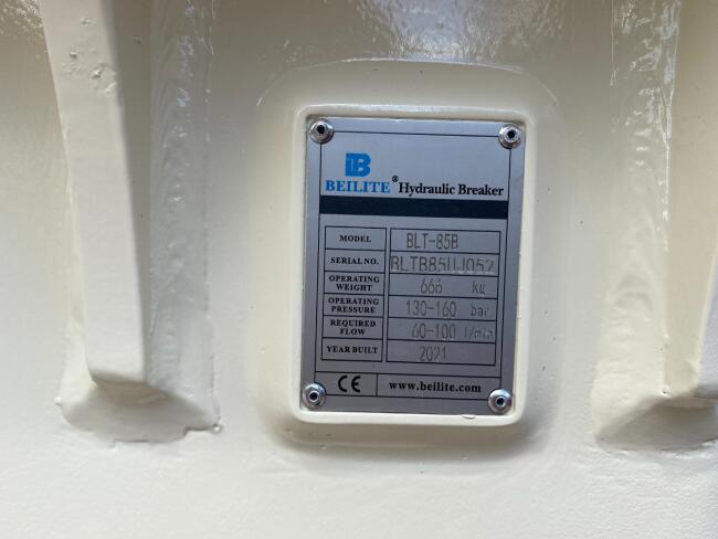 2026 Beilite BLTB85 Sloophamer CW10 660kg (7-11t) ADV1062 | Aanbouwdelen | Sloophamer