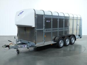 2026 Ifor Williams TA510 16x6 (497x178x182cm) Veetrailer 3-asser