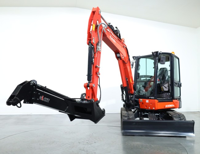 2025 Tobroco Giant Hijsbok 160-260cm Hydraulisch Giant + CW10-aanspan (GA500/50+) ADV1285 | Aanbouwdelen | Jib / Hijsbok