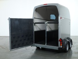 Ifor Williams HBEco 506 Paardentrailer 2-paards (zilver) VT778 | Aanhangwagen | Paardentrailer