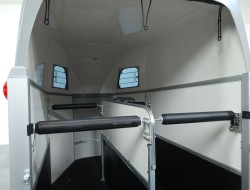 Ifor Williams HBEco 506 Paardentrailer 2-paards (zilver) VT778 | Aanhangwagen | Paardentrailer