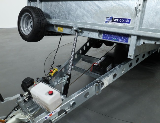 2025 Ifor Williams TB5021-353 500cm Tiltbed (3-asser - Elektrisch) VT806 | Aanhangwagen | Tiltbed