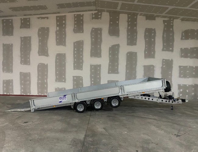 2024 Ifor Williams TB5521-353 550cm  (3-asser - Elektrisch) VT807 | Aanhangwagen | Tiltbed