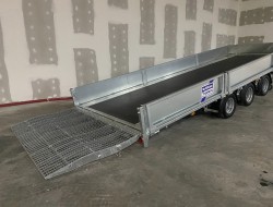 2024 Ifor Williams TB5521-353 550cm  (3-asser - Elektrisch) VT807 | Aanhangwagen | Tiltbed