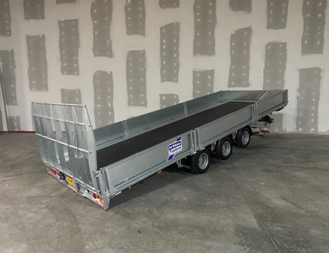 2024 Ifor Williams TB5521-353 550cm  (3-asser - Elektrisch) VT807 | Aanhangwagen | Tiltbed