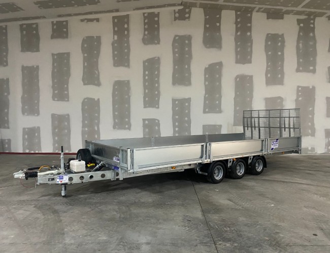 2024 Ifor Williams TB5521-353 550cm  (3-asser - Elektrisch) VT807 | Aanhangwagen | Tiltbed