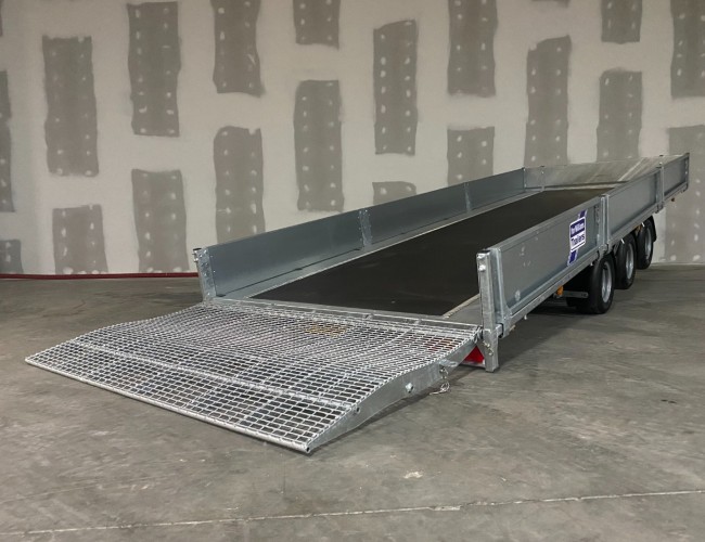 2024 Ifor Williams TB5521-353 550cm  (3-asser - Elektrisch) VT807 | Aanhangwagen | Tiltbed