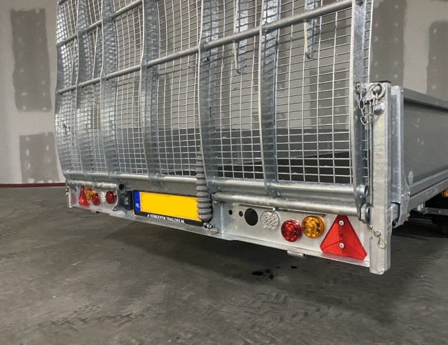 2024 Ifor Williams TB5521-353 550cm  (3-asser - Elektrisch) VT807 | Aanhangwagen | Tiltbed