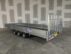 2024 Ifor Williams TB5521-353 550cm  (3-asser - Elektrisch) VT807 | Aanhangwagen | Tiltbed