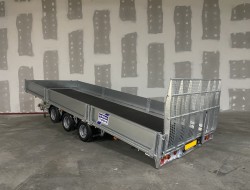 2024 Ifor Williams TB5521-353 550cm  (3-asser - Elektrisch) VT807 | Aanhangwagen | Tiltbed