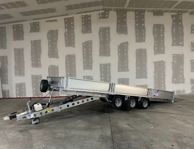 2024 Ifor Williams TB5521-353 550cm  (3-asser - Elektrisch) VT807 | Aanhangwagen | Tiltbed