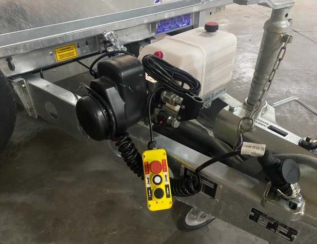2024 Ifor Williams TB5521-353 550cm  (3-asser - Elektrisch) VT807 | Aanhangwagen | Tiltbed