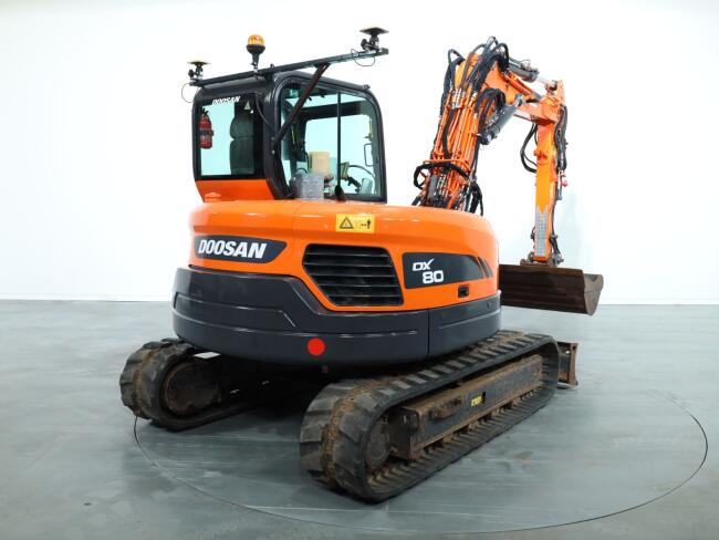 2012 Doosan DX80R + Topcon GPS VK10316 | Graafmachine | Minigraver