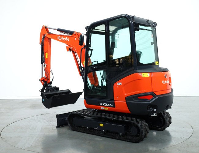 2025 Kubota KX027-4 HI + Compacttilt CTR3 Draaikantelstuk ADV1298 | Graafmachine | Minigraver
