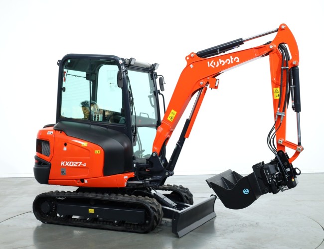 2025 Kubota KX027-4 HI + Compacttilt CTR3 Draaikantelstuk ADV1298 | Graafmachine | Minigraver