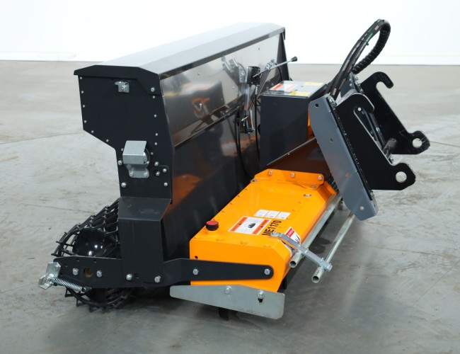 2025 Giant Rotorkopeg 170cm incl graszaaibak en gaasrol (30ltr) VK10426 | Aanbouwdelen | Grondfrees