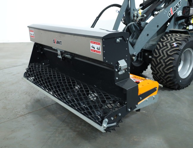 2025 Giant Rotorkopeg 170cm incl graszaaibak en gaasrol (30ltr) VK10426 | Aanbouwdelen | Grondfrees