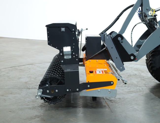 2025 Giant Rotorkopeg 170cm incl graszaaibak en gaasrol (30ltr) VK10426 | Aanbouwdelen | Grondfrees