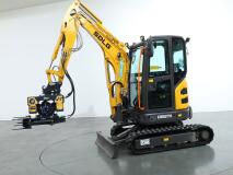 2026 Cangeo Plury W1 45 Trilblok met gripper CW05 (4-7t) VK11011 | Aanbouwdelen | Trilblok