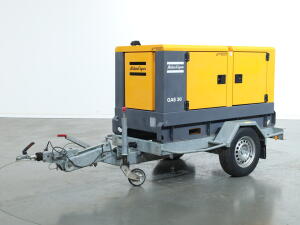 2015 Atlas Copco QAS 30 Diesel Generator / Aggregaat 30kVA 400V- 50Hz VV1538