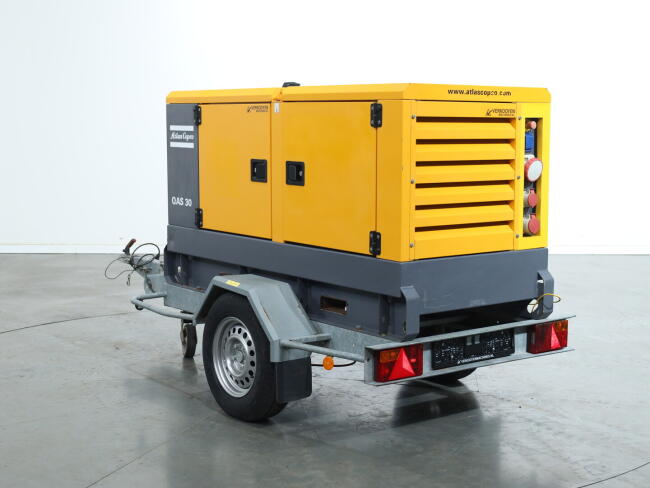 2015 Atlas Copco QAS 30 Diesel Generator / Aggregaat 30kVA 400V- 50Hz VV1538 | Overige | Aggregaten