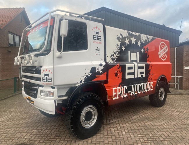 2012 DAF CF85 4x4 Dakar Rally Truck 830hp Dutch Registration VK3271 | Transport | Vrachtwagen